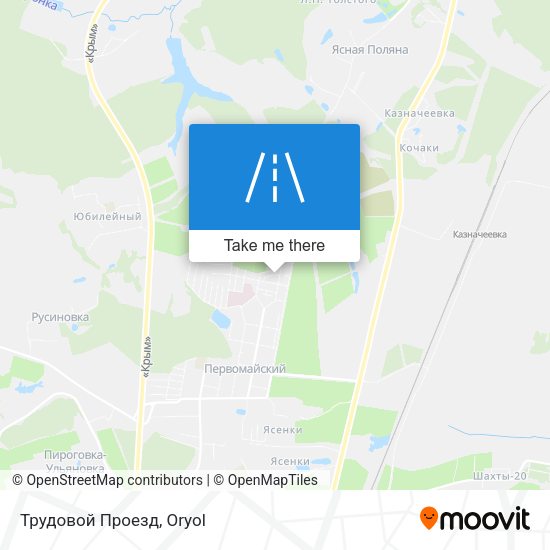 Трудовой Проезд map