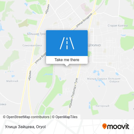 Улица Зайцева map