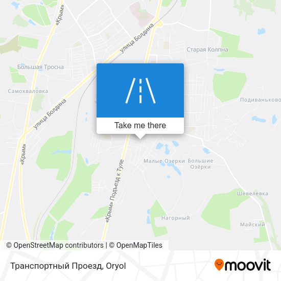 Транспортный Проезд map