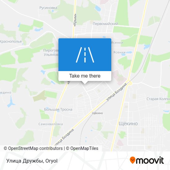 Улица Дружбы map