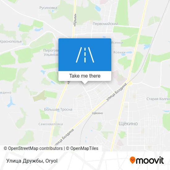 Улица Дружбы map