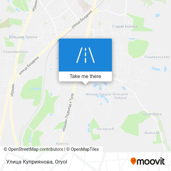 Улица Куприянова map