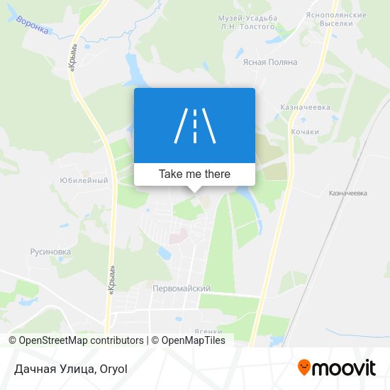 Дачная Улица map