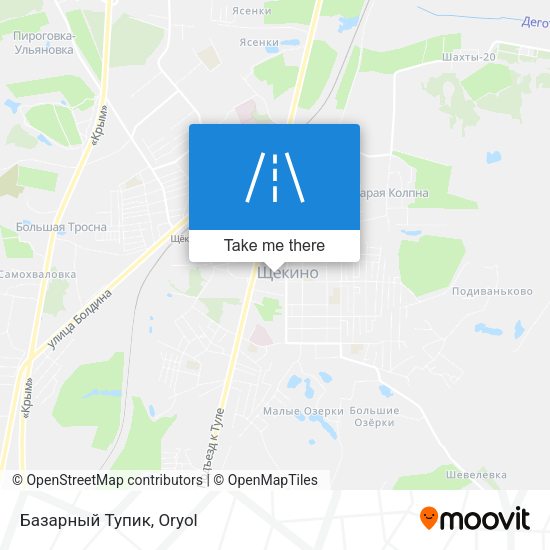 Базарный Тупик map