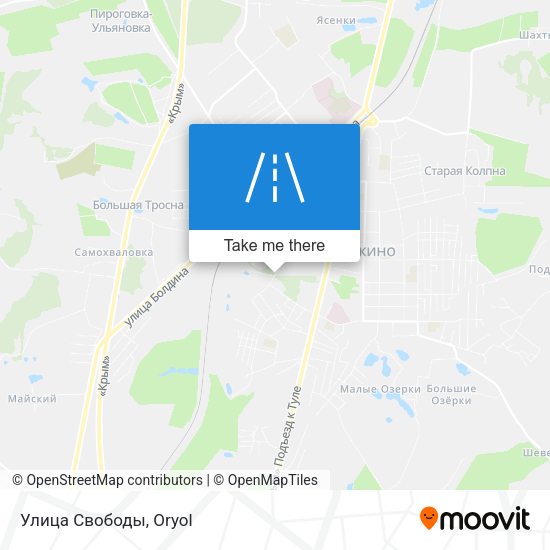 Улица Свободы map