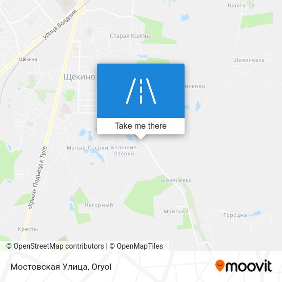 Мостовская Улица map