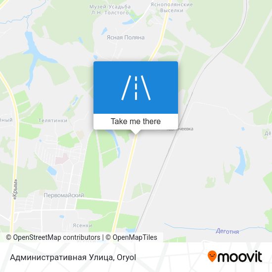 Административная Улица map