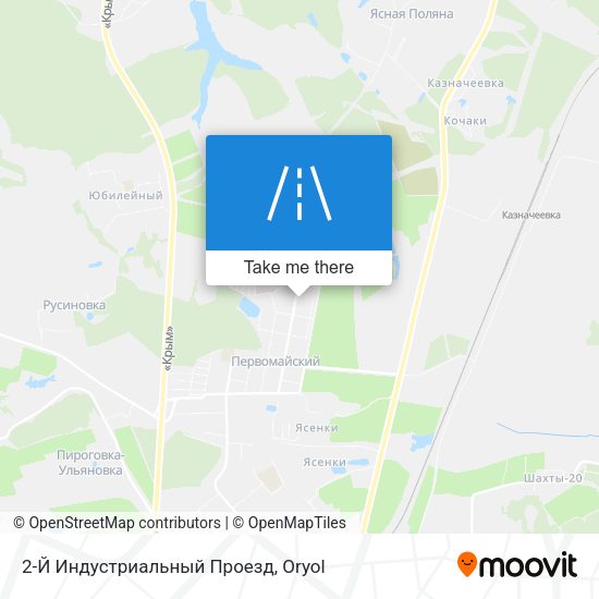 2-Й Индустриальный Проезд map