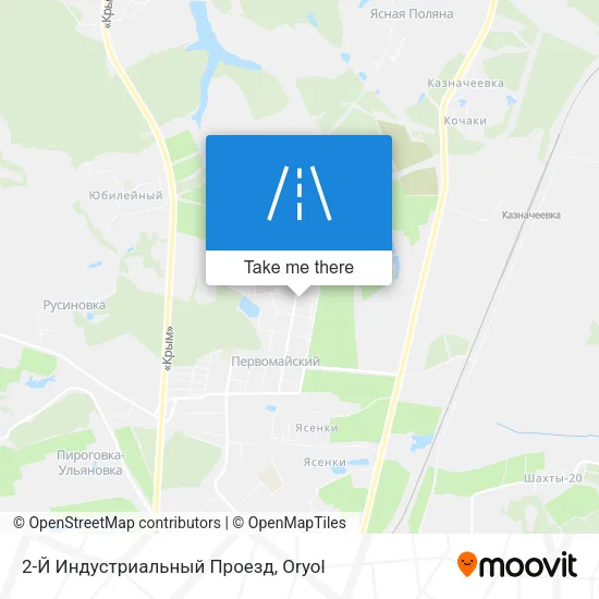 2-Й Индустриальный Проезд map