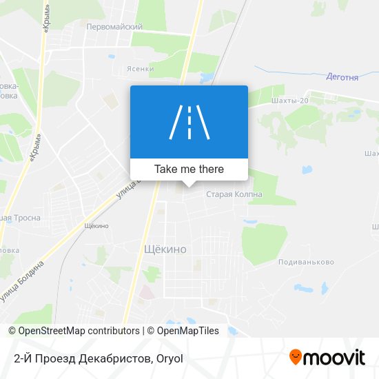 2-Й Проезд Декабристов map