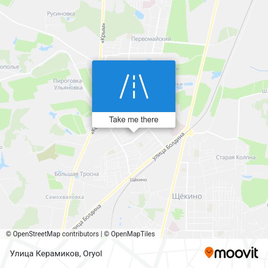 Улица Керамиков map
