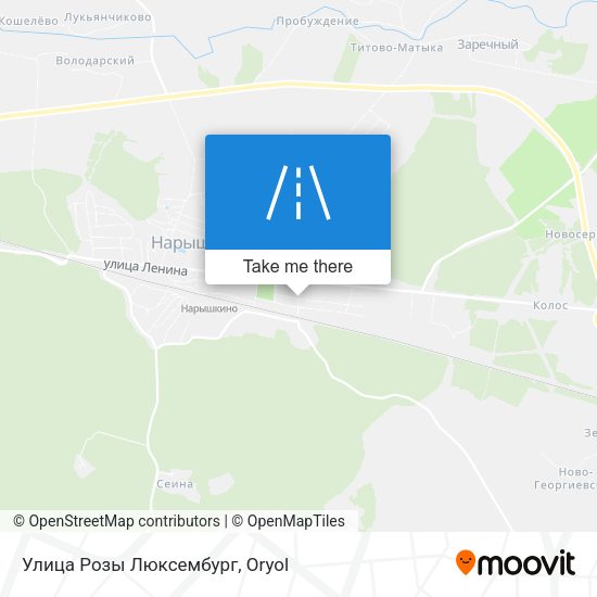 Улица Розы Люксембург map