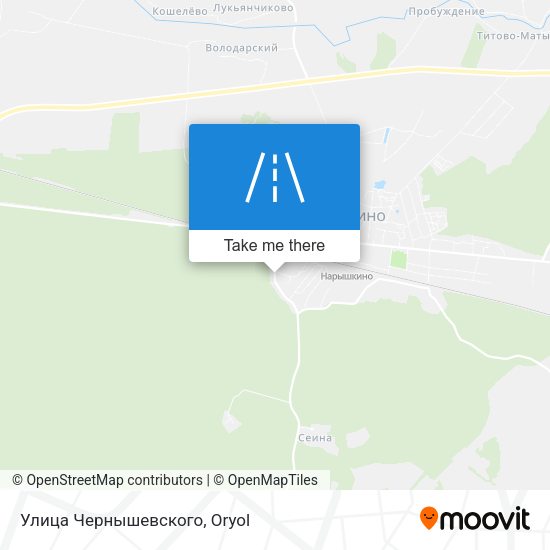 Улица Чернышевского map