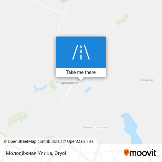 Молодёжная Улица map