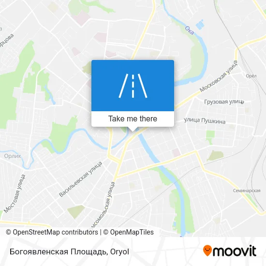Богоявленская Площадь map