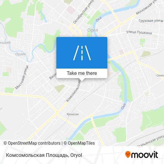 Комсомольская Площадь map