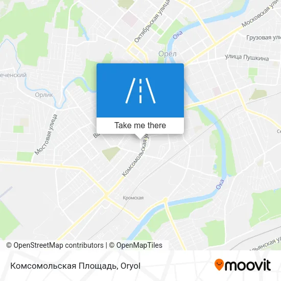 Комсомольская Площадь map