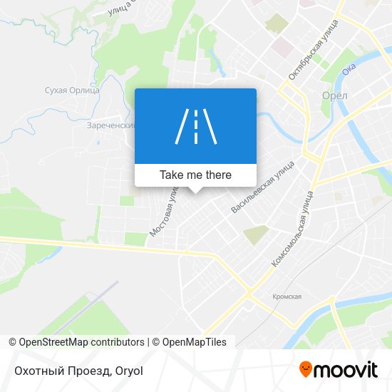 Охотный Проезд map