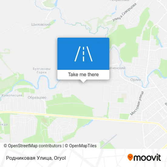 Родниковая Улица map
