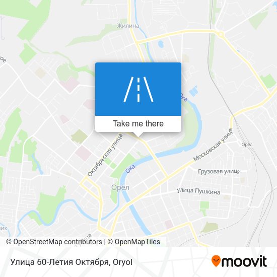 Улица 60-Летия Октября map