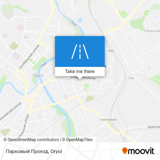 Парковый Проезд map