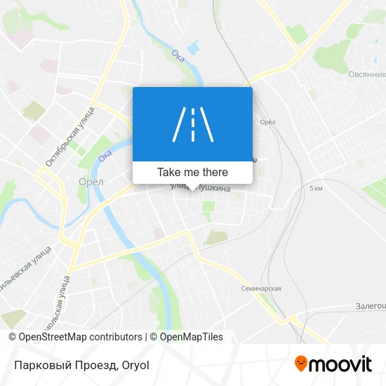 Парковый Проезд map