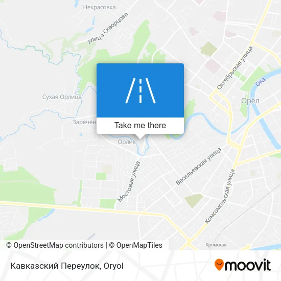 Кавказский Переулок map