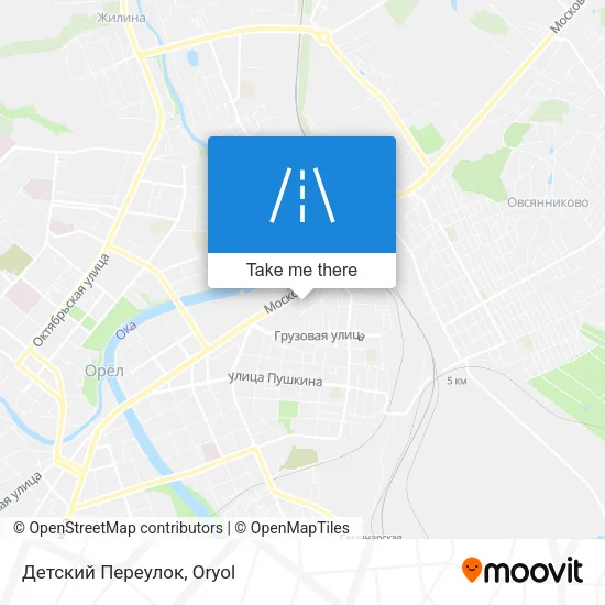 Детский Переулок map