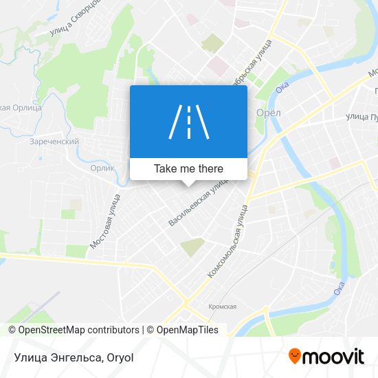Улица Энгельса map