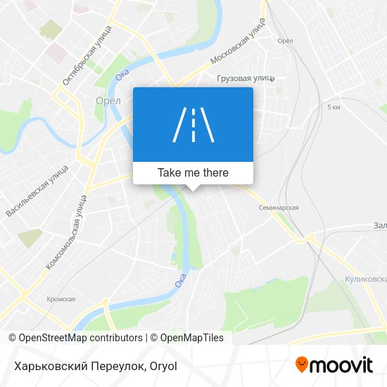 Харьковский Переулок map