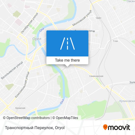 Транспортный Переулок map