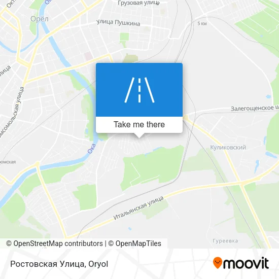 Ростовская Улица map
