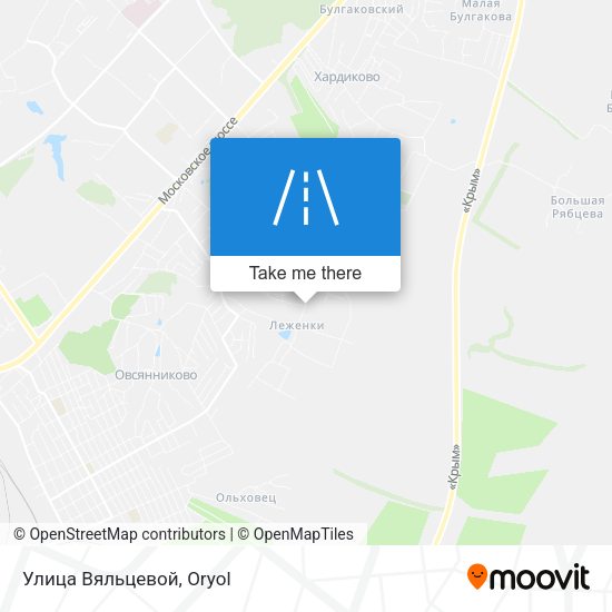 Улица Вяльцевой map