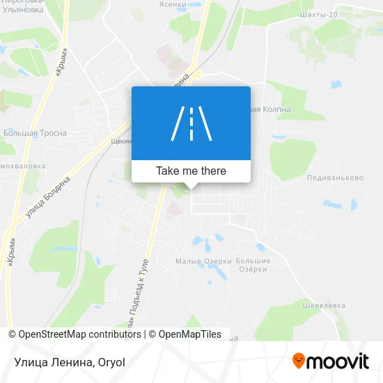 Улица Ленина map