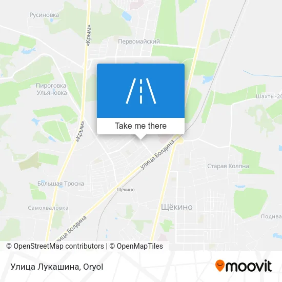 Улица Лукашина map