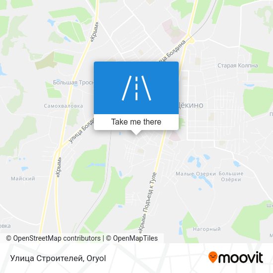 Улица Строителей map