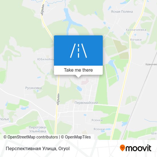 Перспективная Улица map