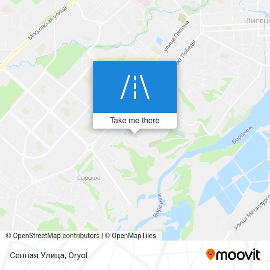 Сенная Улица map