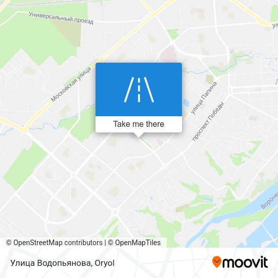 Улица Водопьянова map
