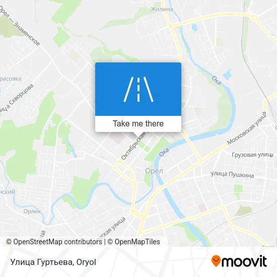 Улица Гуртьева map