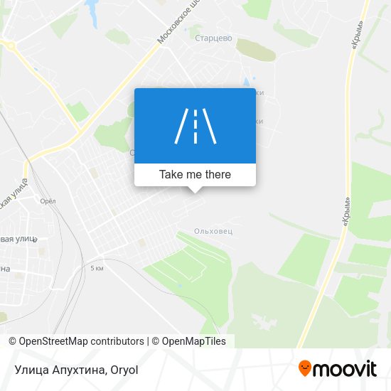 Улица Апухтина map