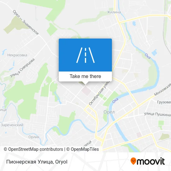 Пионерская Улица map