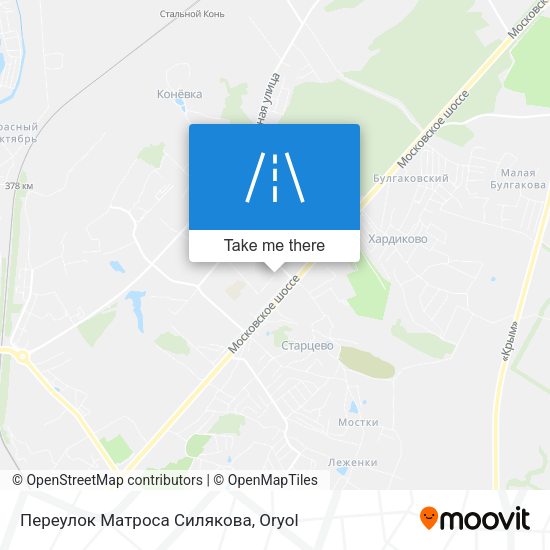 Переулок Матроса Силякова map