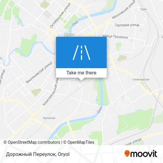 Дорожный Переулок map