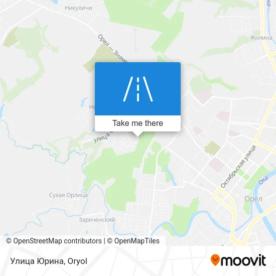 Улица Юрина map