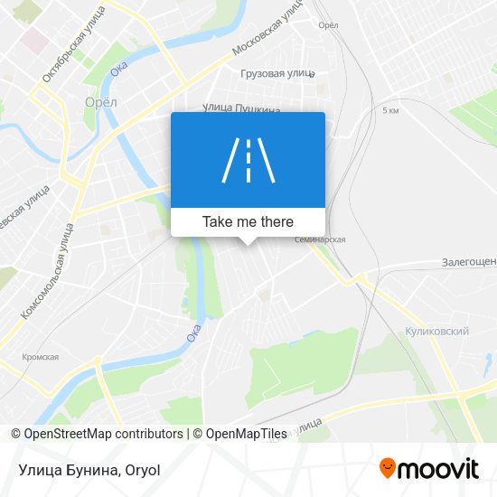 Улица Бунина map