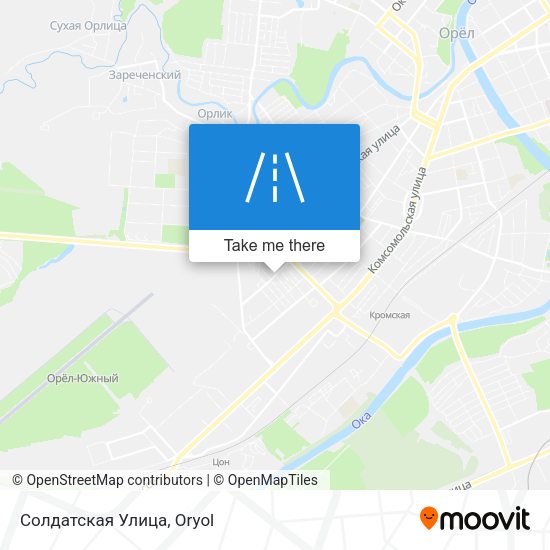 Солдатская Улица map
