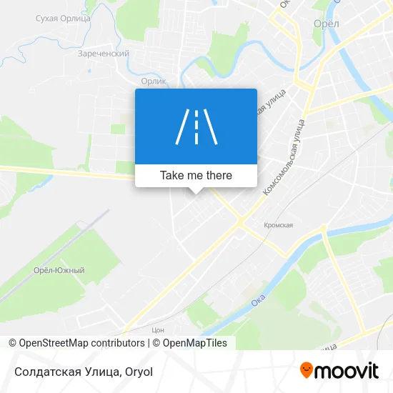 Солдатская Улица map