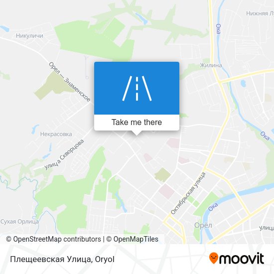 Плещеевская Улица map