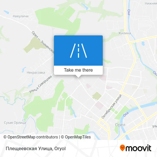 Плещеевская Улица map